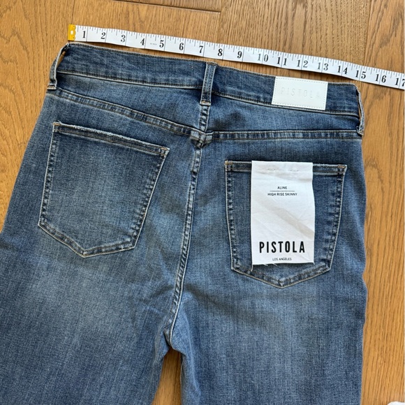 Pistola Aline High Rise Skinny - Size 31 - NWT - Medium Blue Wash - Picture 4 of 6